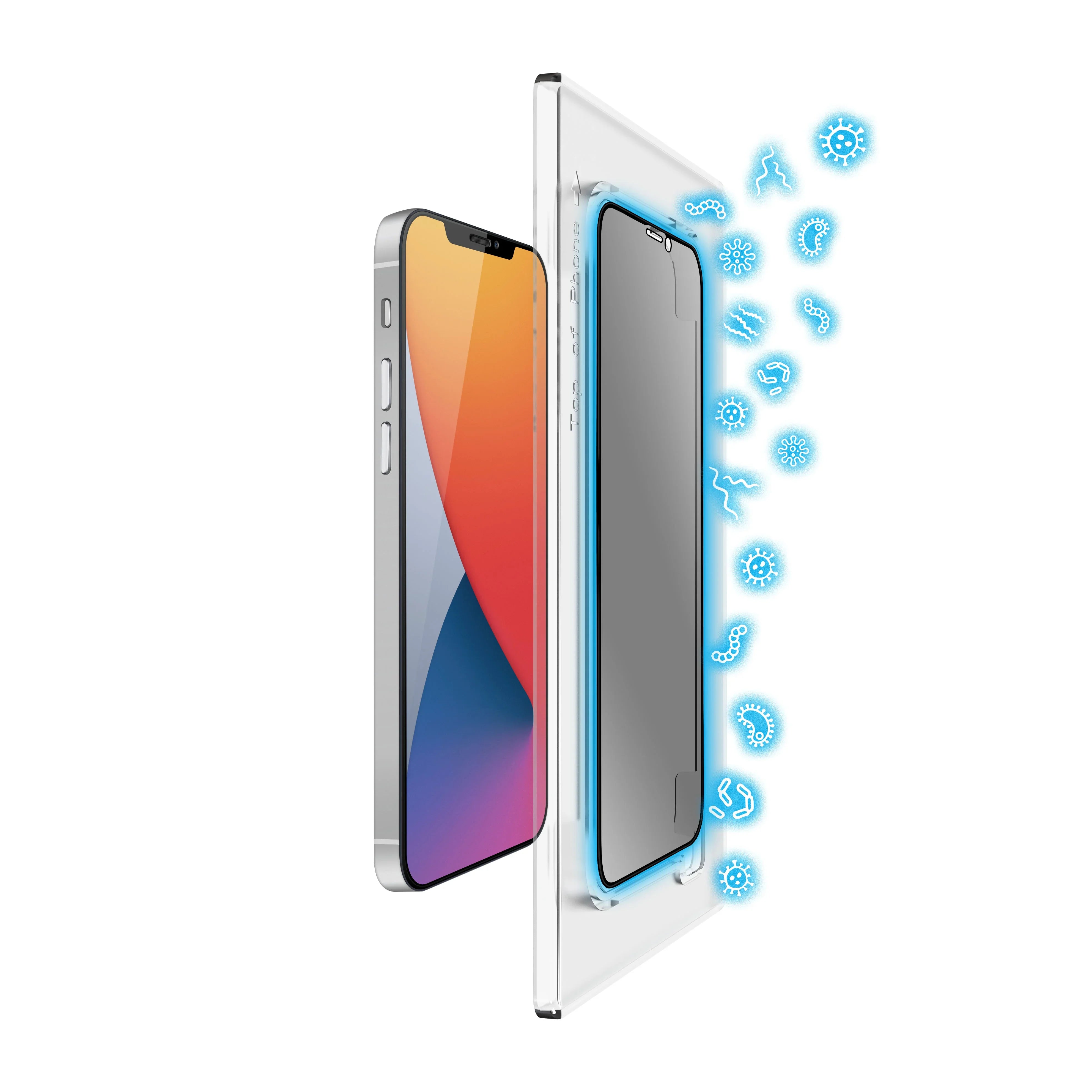 Torrii Bodyglass Anti-Bacterial Coating For iPhone 12 & 12 Pro - Privacy - Tashqila Torrii Bodyglass Anti-Bacterial Coating For iPhone 12 & 12 Pro - Privacy - Tashqila